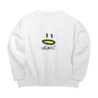 ちゃのすけのとりさん Big Crew Neck Sweatshirt