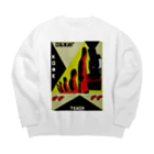 Danke Shoot Coffeeの焙煎所の師弟 Big Crew Neck Sweatshirt