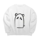 ゆっぺのしょっぷのしんぷるぱんだ Big Crew Neck Sweatshirt