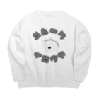 ナニモノ🍼の怠慢a.k.a.毚卍 Big Crew Neck Sweatshirt