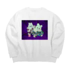 くまきちショップやさんのおしゃれ Big Crew Neck Sweatshirt