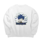 MIKIOの-HAYOSUE- Big Crew Neck Sweatshirt