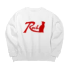 Rock catのRock cat red Big Crew Neck Sweatshirt