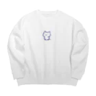 すちゃのやんでるねこちゃ ノーマル Big Crew Neck Sweatshirt