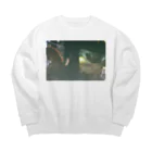 pata pataのまやかし~おもちゃカメラ~ Big Crew Neck Sweatshirt