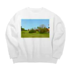 いっこの例の公園 Big Crew Neck Sweatshirt