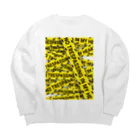 oh!かみさんのTシャツ屋さんのNo Trespassing In My Heart Big Crew Neck Sweatshirt