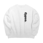 Gypso.のsimple big logo sweatshirt ビッグシルエットスウェット
