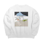 _mitoのLandscape Big Crew Neck Sweatshirt