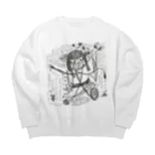 古春一生(Koharu Issey)のプラんペ プルんペ ポポロッペ Big Crew Neck Sweatshirt