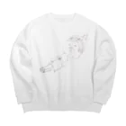 CANDY DREAMのぼくの妻スウェット Big Crew Neck Sweatshirt