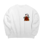 316(MIHIRO)のカブニちゃん Big Crew Neck Sweatshirt