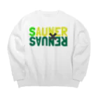 S×SのSAUNER×SAUNER サウナー×サウナー Big Crew Neck Sweatshirt