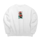 chi-tanのみーサンタ Big Crew Neck Sweatshirt