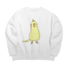 音ギョリ荘のぽよぽよオカメインコ Big Crew Neck Sweatshirt