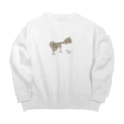 empty_emptyのempty beer Big Crew Neck Sweatshirt