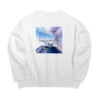 そらいろもようのソラカサネ Big Crew Neck Sweatshirt