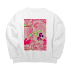 PANGEAのCr3azione di Pang3a Big Crew Neck Sweatshirt