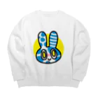 ファンシーボートみせのジエチルくん Big Crew Neck Sweatshirt