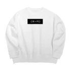 OR+POのOR+PO Big Crew Neck Sweatshirt