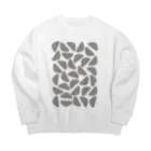 AMADAIのおでん・こんにゃく（乱雑） Big Crew Neck Sweatshirt