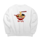 すとろべりーガムFactoryのラーメン Big Crew Neck Sweatshirt