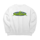 chitsuのnot_kana Big Crew Neck Sweatshirt