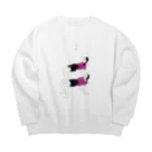 Drecome_Designの組体操(バベル) Big Crew Neck Sweatshirt