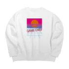 サカナの80年代 Big Crew Neck Sweatshirt