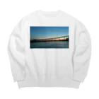 Carimero313のたそがれ Big Crew Neck Sweatshirt