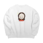 おで子、前を向け！/おで子ヒカル👨🏻‍🦲のおでこヒカルちゃん　ピカピカモード Big Crew Neck Sweatshirt