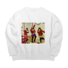 osushi_11_7の山芋げろげろ Big Crew Neck Sweatshirt