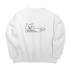 ふりかけのわがままお嬢のポメラニアンふりかけ イラストT Big Crew Neck Sweatshirt