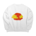 20209のケチャップドバドバおむらいす Big Crew Neck Sweatshirt