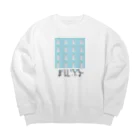 HMCのまりっじぶるー Big Crew Neck Sweatshirt