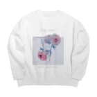 烏帽子 眇眼のぶくぶくばらちゃん Big Crew Neck Sweatshirt