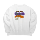 K′z SHOPの蟹光線 Big Crew Neck Sweatshirt