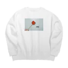 uear___のラブザアップル Big Crew Neck Sweatshirt