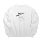 ぱの#fuckproductivity Big Crew Neck Sweatshirt