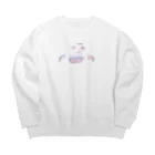 シュウマイのバニラ味の光天使うさぎ Big Crew Neck Sweatshirt