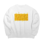 うさぎちゃんアイランドのキリンチェック Big Crew Neck Sweatshirt