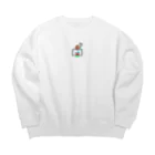 tai21jbのSmoking Ball Big Crew Neck Sweatshirt