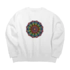 ひとつのオウバイ Big Crew Neck Sweatshirt