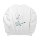 金秋の深爪 Big Crew Neck Sweatshirt