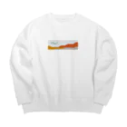 175_tukuruの山脈-O Big Crew Neck Sweatshirt