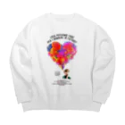 UNIREBORN WORKS ORIGINAL DESGIN SHOPのCOSA POSSIAMO FARE PER I BAMBINI IN FUTURO? Big Crew Neck Sweatshirt