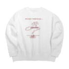 yoonの早く食べたい Big Crew Neck Sweatshirt