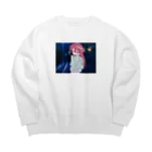 纈珠✝︎の帰り道 Big Crew Neck Sweatshirt