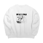 らくがきの天使くん Big Crew Neck Sweatshirt