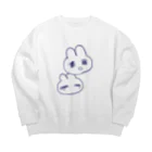 あくむ病院のぺちょうさぎ Big Crew Neck Sweatshirt